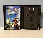 Super Mario Sunshine Nintendo GameCube Authentic Case + Manual *NO GAME*