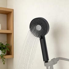 10-Mode Boosting Filter Shower Head Handheld Shower Head Shower Head Black New