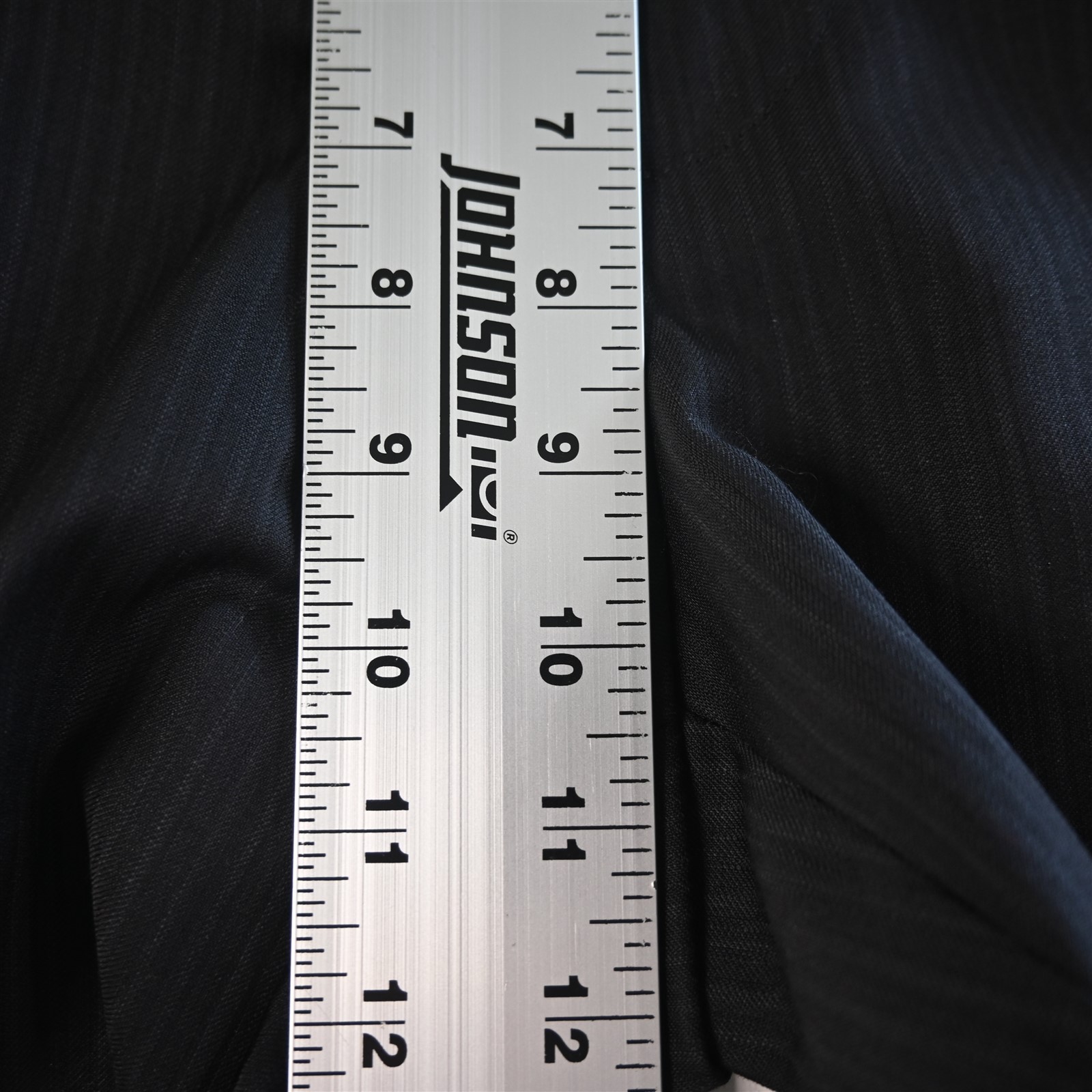 Hugo Boss 35x34 Black 100% Wool Striped The Grand Central Straight Mens Pants thumbnail 12