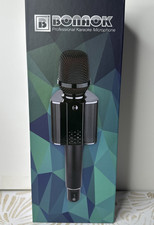 BONAOK Professional Wireless Bluetooth Karaoke Microphone with Case