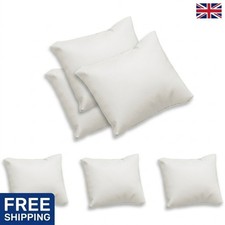 10pcs Velvet Watch Pillows, Jewelry Display Pillow for Bracelet White