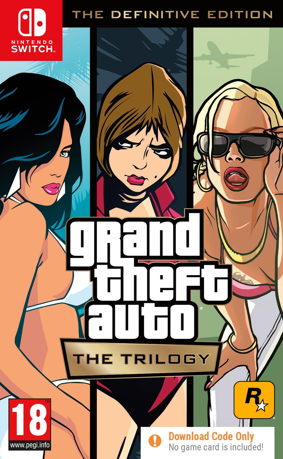 Grand Theft Auto: The Trilogy - The Definitive Editon (Code In A Box) (Ninten...