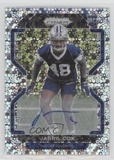 2021 Panini Prizm Rookie No Huddle Prizm Auto Jabril Cox #394 Auto ii1