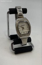 XOXO Silver Tone Crystal Bezel Quartz Women's Wristwatch - FOR REPAIR