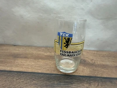 DDR Bierglas Glas Sammelglas FCK Karl-Marx-Stadt Fussballclub (Chemnitz) - Bild 1 von 4
