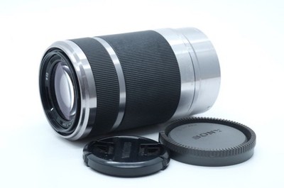 Sony f4.5-6.3 55-210mm oss lens SEL55210 E-Mount w/caps from Japan Excellent++