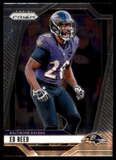 Ed Reed 2024 Panini Prizm #27 Baltimore Ravens NFL READ FREE SHIP AutographDen