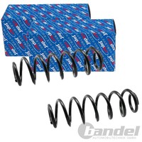 2X Japko Fahrwerksfedern Hinten Passend FÜR Skoda Octavia Vw Beetle Golf Jetta