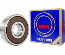 2PCS Bearings 6302DDU 6302-2RS 15X42X13MM Double Rubber Seal Bearings Deep Gr...