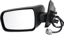 955-1787 Driver Side Power Door Mirror - Heated / Side, Black
