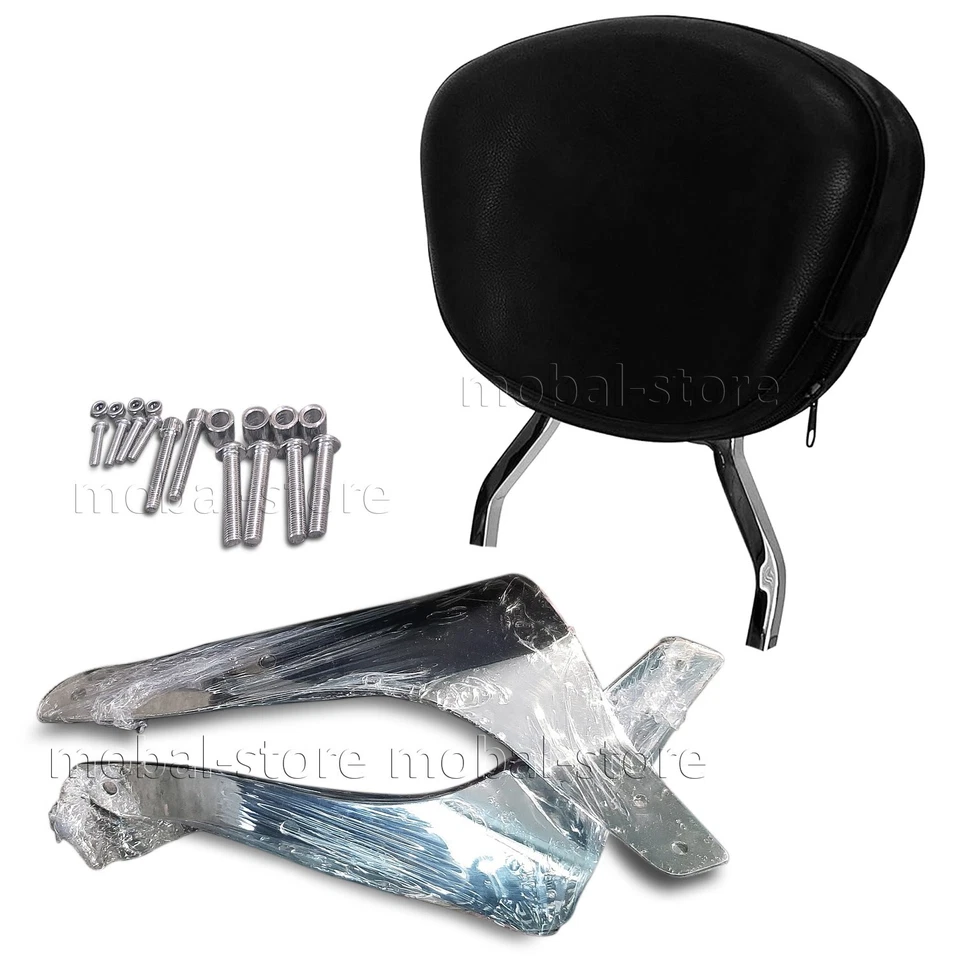 Honda VTX1300C VTX1800C VTX1800F VTX C/ F Sissy Bar Back Rest Pad - Image 3 of 4