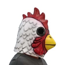 Turkey Head Mask for Men Women for Party Role Play Festival Halloween