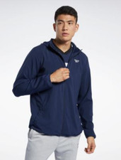 Reebok Men Training Essentials Jacket Navy Si...