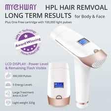 Pro 5 Energy Level IPL Hair Removal Laser Device 2 Flash Modes Skin Rejuvenation