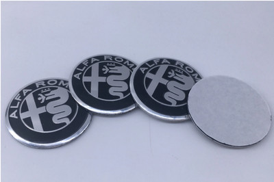 20 pieces for stickers emblem Alfa Romeo Mito Brera 50mm wheel for car NEW