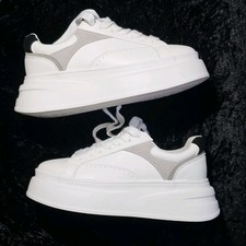 Women's Steve Madden Venture Platform Lace Up Sneakers Size 5