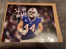 Tyler Matakevich Signed Buffalo Bills 8x10 Photo.