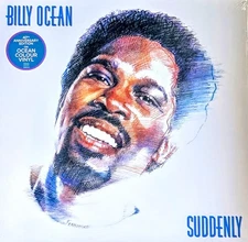 BILLY OCEAN SUDDENLY - BLUE COLORED VINYL " NEW, SEALED "
