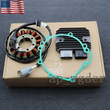 MAGNETO COIL STATOR+VOLTAGE RECTIFIER+GASKET For 2008-2010 Ninja ZX10R ZX1000