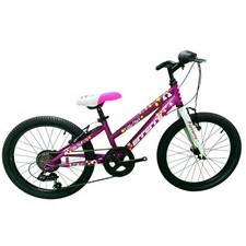 Vélo Fille 20" MTB Little Star 6 Vitesses Fuchsia ERRERRE