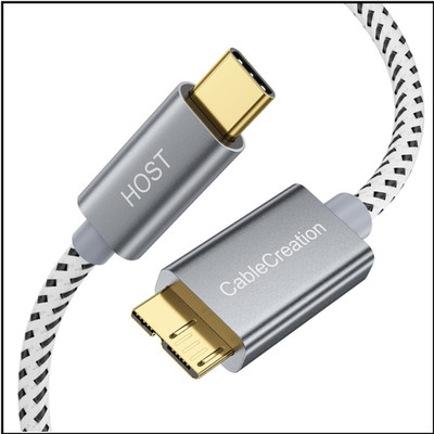 USB C auf Micro B Kabel 0 6m 10Gbps Datenübertragung