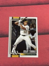 2026 Topps Series 1 Colby Thomas Rookie #213 Athletics RC (Q)