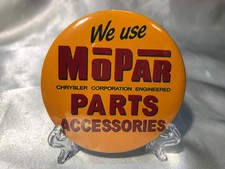 Retro Mopar Chrysler Dealership Button Pin 3 Plymouth Dodge Desoto Imperial