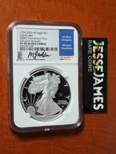 2026 W PROOF SILVER EAGLE NGC PF70 GAUDIOSO ADVANCE RELEASES LIBERTY BELL PRIVY
