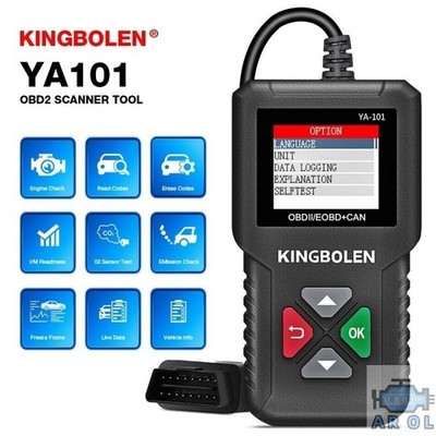 KINGBOLEN YA101 Profi OBD2 Diagnosegerät Auslesegerät Auto Scanner for VW BMW