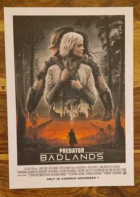 Cineworld Exklusives Predator Badlands Poster von Matt Ferguson A3 Größe