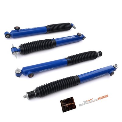 3-4.5'' Lift Shock Kit for Jeep Wrangler TJ 4WD 1997-2006 Front & Rear 4pcs