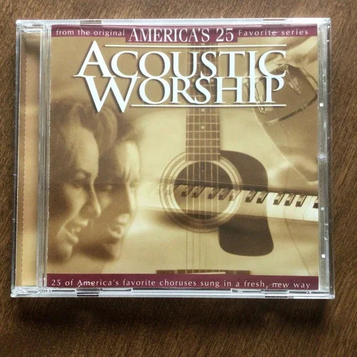 Acoustic Worship America's 25 Favorite Series CD 25 Choruses Christian Praise