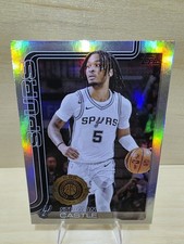 Stephon Castle 2025-26 Topps #197 Rainbow Foilboard Rookie San Antonio Spurs