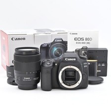 Canon EOS 80D Mirrorless Digital Camera Body Shutter Count 1252 Japan