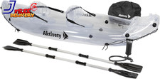 Inflatable Clear Kayak 2 Person Adult Transparent Tandem Crystal  Kayaks NEW