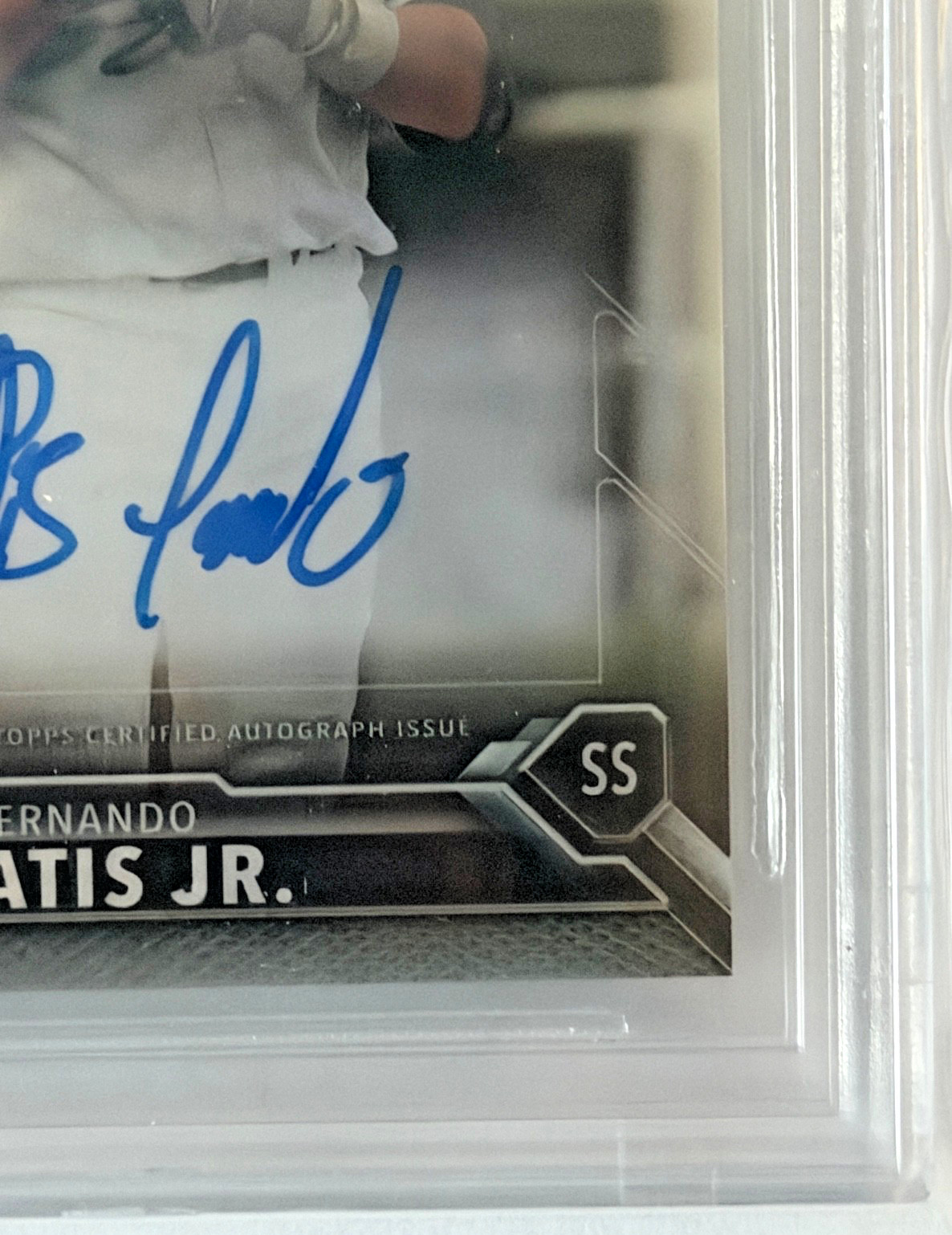 Fernando Tatis Jr 2016 Bowman Chrome CPA-FT Auto Refractor /499 BGS 9 RC Padres view 5
