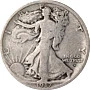 1917-D Obverse Walking Liberty Half Dollar Nice Circ - Great Set Builder - ST...