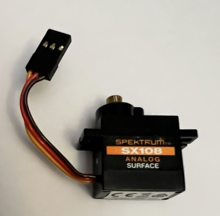 Spektrum SX108 Micro Metal Gear Servo for Axial SCX10 III Jeep CJ-7 / Shift Dig