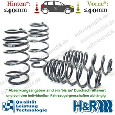 H&R Tieferlegungsfedern 40mm u.a.: Skoda Superb II 3T4, Bj. 2008-2015