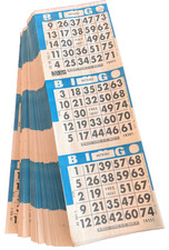 Bingo Paper 3ON-V 15UP - 50 Books of 15 Sheet / 15 colors
