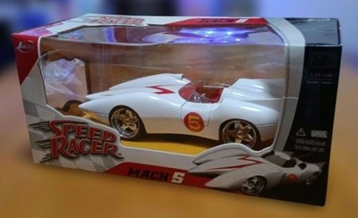 Jada SPEEDRACER MACH 5 Diecast Car 1/24 Scale Metal Japan Japan