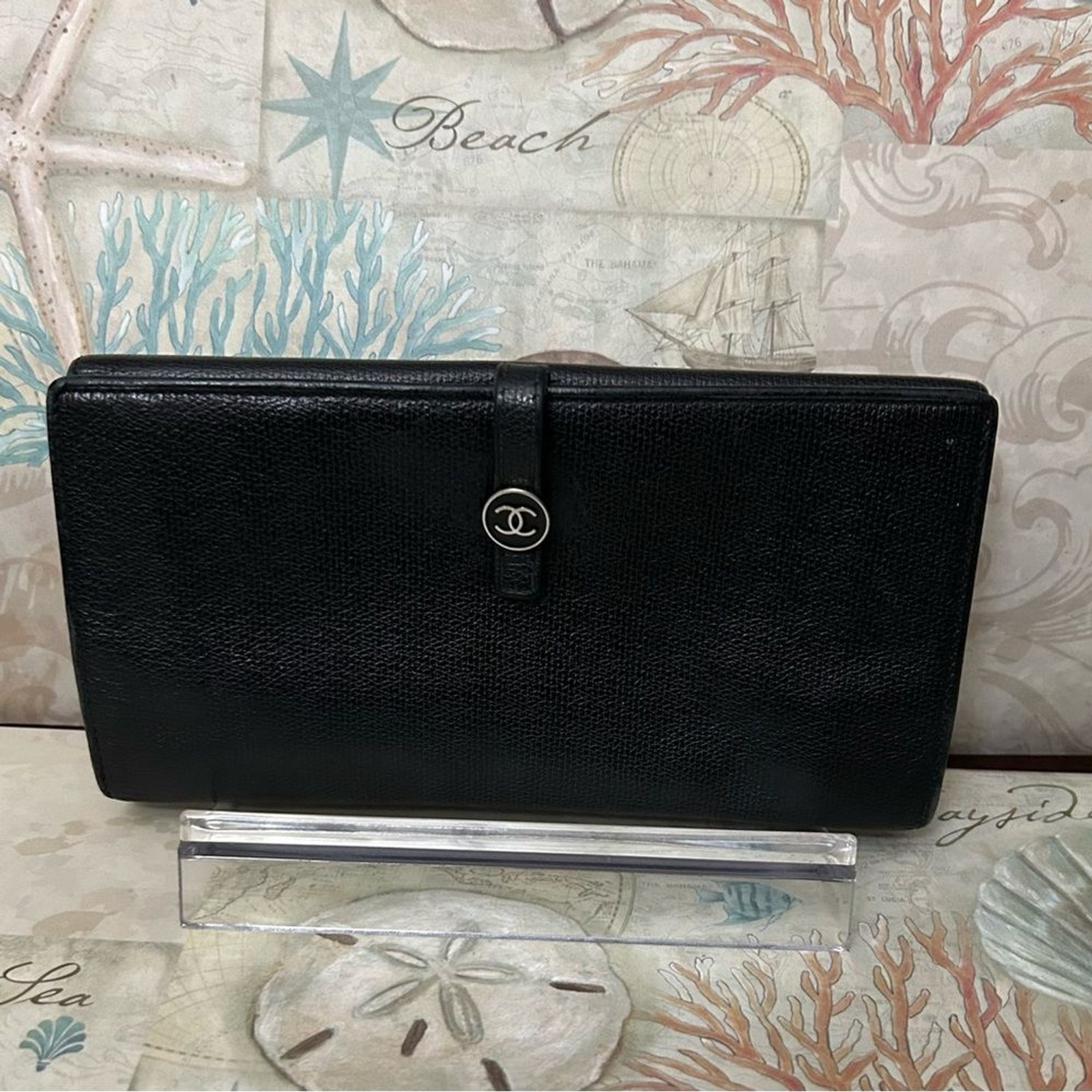 CHANEL CoCo Button Long Wallet - image 1