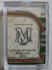 2025 Topps Museum Collection Atelier Book Card Mike Trout Silver Auto /25