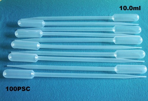 100 x 10ml Jumbo Long Reach Pipettes (BOX) transfer pipette UK SELLER - Picture 3 of 3