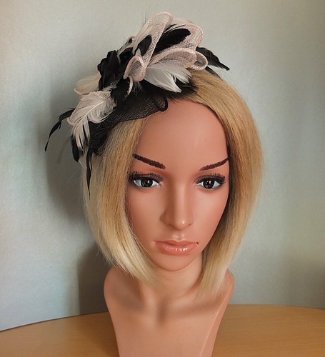 Damen Fascinator Mit Federn & Mesh - Eleganter Kopfschmuck Für Hochzeit & Galas