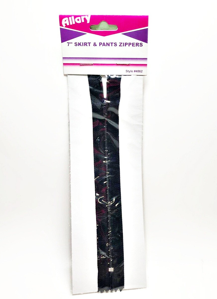 A.R.yページ Allary Style #4862 Skirt & Pants Zippers, 7 Inch, Black | eBay