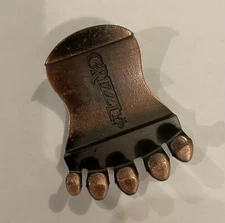 Grizzly Brand Snuff Can Label Cutter Lid Opener Bear Claw 