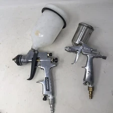 HUSKY Gravity Feed HVLP Spray Gun H4840GHVSG + Mini R31 Spray Gun READ DESCRIP