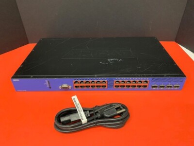 Adtran NetVanta 1234P RPS_EPS PoE Gigabit Switch  1702591G2 110-240v 50/60Hz