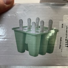 Popsicle Maker Ice Cream Mold 6 Slots W/ Sticks Funnel Brush Silicone USA Seller